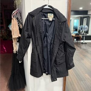 Black Hooded Jacket